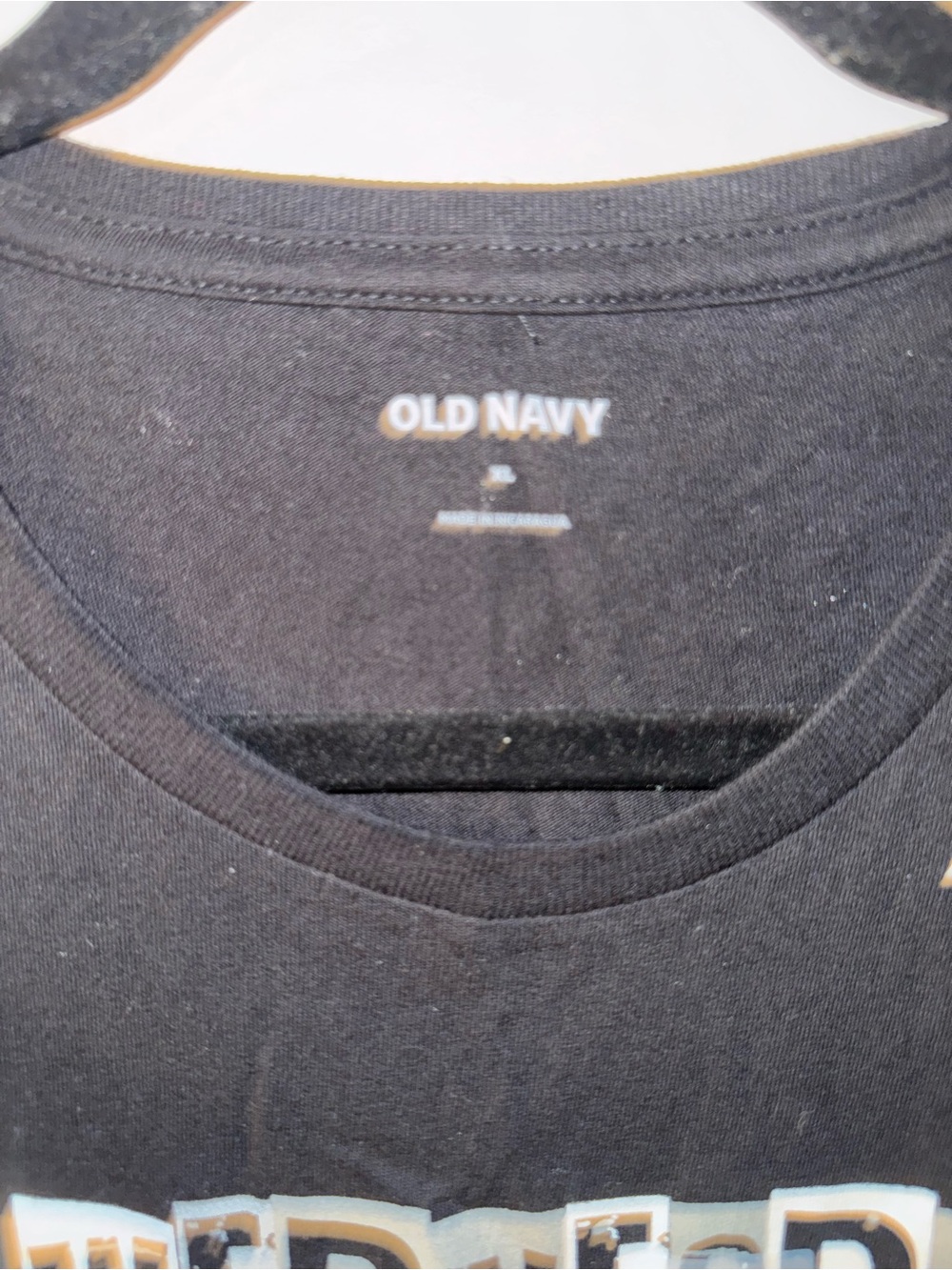 ‼️SALE‼️ Old Navy Short Sleeve Tee Wednesdays We Wear Black' - Picture 5 of 5